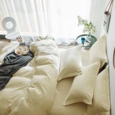 Комплект постільної білизни Stripe LUX CHAMPAGNE 1/1см