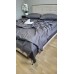 Комплект постільної білизни Stripe LUX GRAY SHADOW 1/1см