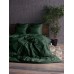 Комплект постільної білизни Stripe LUX GREEN 1/1см