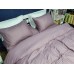 Комплект постільної білизни Stripe LUX LIGHT PLUM 1/1см