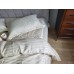 Комплект постільної білизни Stripe PREMIUM, BEIGE 2/2см
