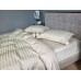 Комплект постільної білизни Stripe PREMIUM, BEIGE 2/2см