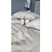 Комплект постільної білизни Stripe PREMIUM, BEIGE 2/2см