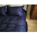 Комплект постільної білизни Stripe PREMIUM, BLUE BERRY 2/2см