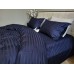 Комплект постільної білизни Stripe PREMIUM, BLUE BERRY 2/2см