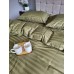 Комплект постільної білизни Stripe PREMIUM, KHAKI 2/2см