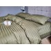 Комплект постільної білизни Stripe PREMIUM, KHAKI 2/2см