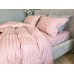 Комплект постільної білизни Stripe PREMIUM, POWDER PINK 2/2см