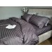 Комплект постільної білизни Stripe PREMIUM, ROYAL GRAY 2/2см