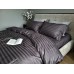 Комплект постільної білизни Stripe PREMIUM, ROYAL GRAY 2/2см