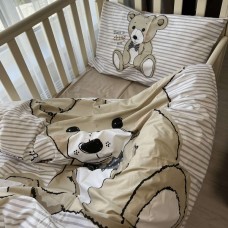 Комплект постільної білизни Teddy bear, cotton Комплект постільної білизни Teddy bear, cotton