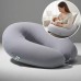 U-подібна подушка для вагітних та годування SeiDesign 30 x 190 см, трикотаж, гіпоалергенна, бавовняна наволочка на блискавці, сіро-бежева U-подібна подушка для вагітних та годування SeiDesign 30 x 190 см, трикотаж, гіпоалергенна, бавовняна наволочка на блискавці, сіро-бежева