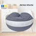 U-подібна подушка для вагітних SeiDesign 30 x 190 см, для сну та годування, бавовна, знімна наволочка, темно-сіра U-подібна подушка для вагітних SeiDesign 30 x 190 см, для сну та годування, бавовна, знімна наволочка, темно-сіра