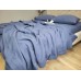 Муслінове покривало Navy Blue зі 100% бавовни, ТМ Комфорт-текстиль