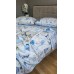 Комплект постільної білизни Вігвам/блакитний, Turkish flannel Комплект постільної білизни Вігвам/блакитний, Turkish flannel