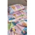 Комплект постільної білизни Звірята/рожевий, Turkish flannel Комплект постільної білизни Звірята/рожевий, Turkish flannel